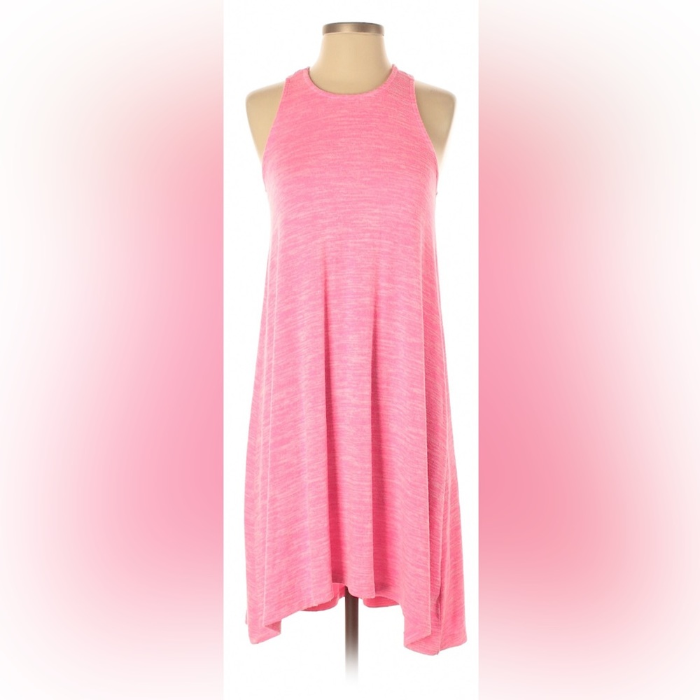 GAP Hot Pink Casual Sleeveless Halter Dress XS